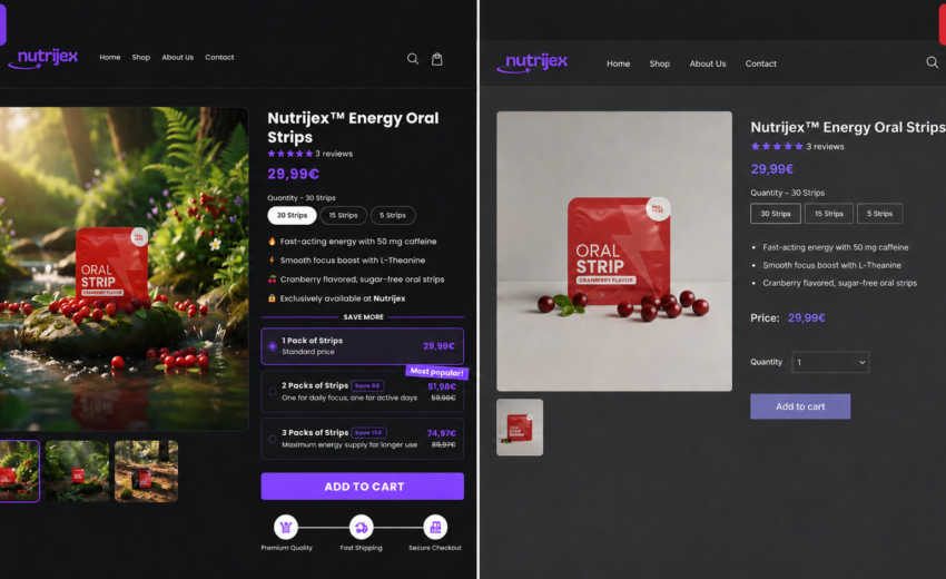 Same Product. Same Price. Which Website Sells More?